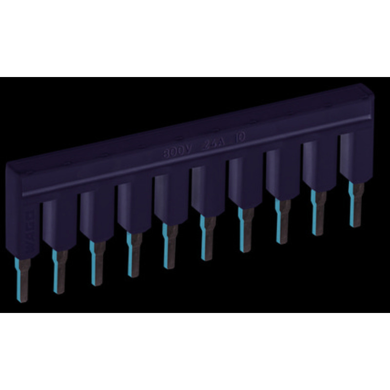 Puente 10 polos aislado gris claro