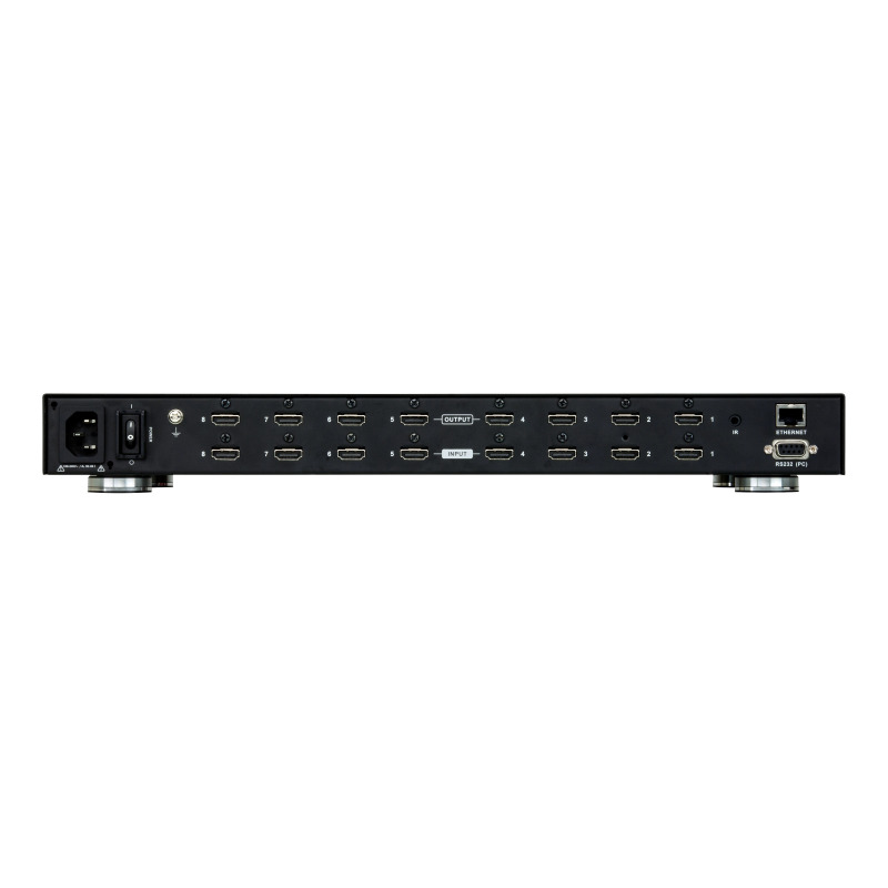 Switch de matriz HDMI | 8x8 | con escalador | Compatible con videowall | Seamless Switch™ | IR | RS-232 | Ethernet image 4