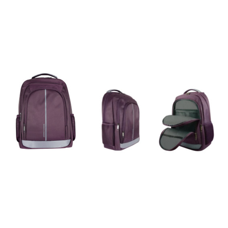 MOCHILA PERFECT CHOICE PARA LAPTOP 15.6 A 17 ESSENTIALS - MORADA