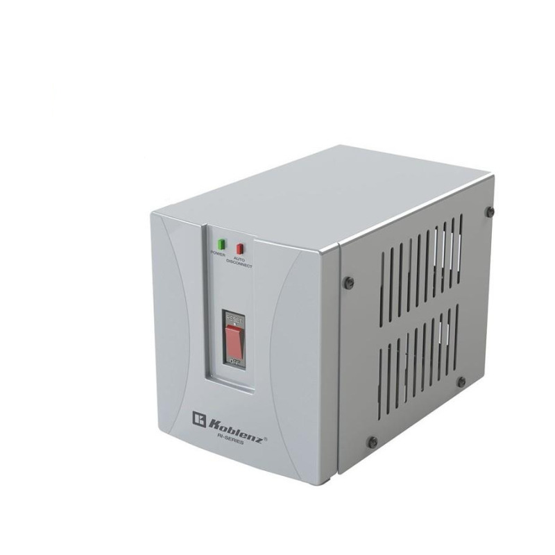 REGULADOR KOBLENZ RI-2002 DE 2000 VA 1500 WATTS  P/REFRIGERADORES DE HASTA 28 PIES CUBICOS LAV. Y SEC.