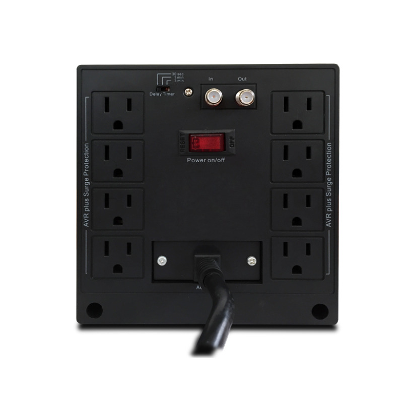 REGULADOR DE VOLTAJE CDP DE 2400VA/1200W 8 CONT image 4