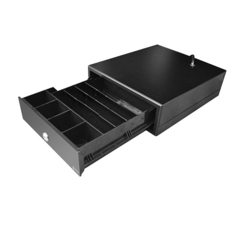 CAJON DE DINERO 3NSTAR CD200, NEGRO, COMPARTIMIENTOS 3 BILLETES - 4 MONEDAS image 3