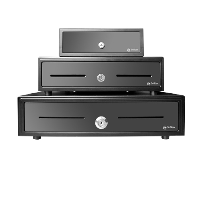 CAJON DE DINERO 3NSTAR CD200, NEGRO, COMPARTIMIENTOS 3 BILLETES - 4 MONEDAS image 5