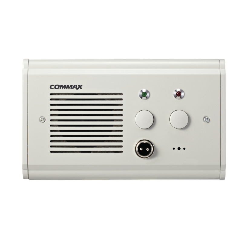 COMMAX JNS4CS - Subestacion de cama para intercomunicacion por voz con unidad de enfermeria, soporta boton pulsador CC200 y botones de emergencia, conexion a JNSPSM/ #MásVendido
