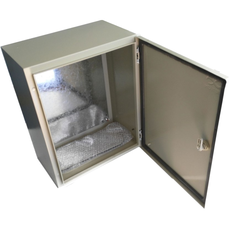 SBETECH SBE-403020 -  GABINETE METALICO / ALTO 400 MM / ANCHO 300 MM / PROFUNDIDAD 200 MM  grado IP 65 NEMA 4