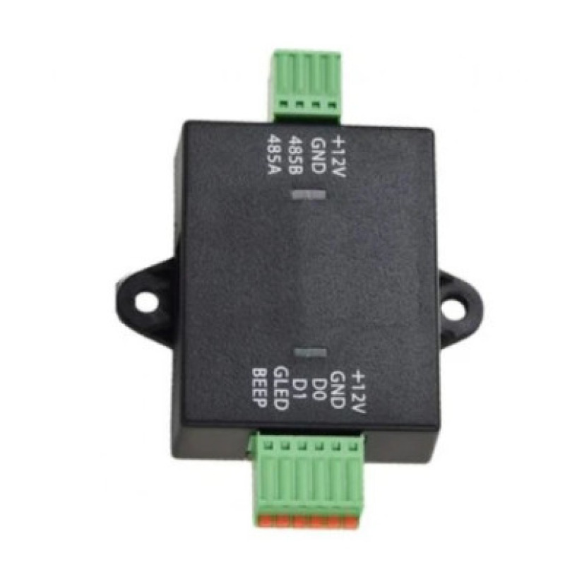 ZKTECO WR485 - Convertidor de Conexión RS485 a Wiegand / Compatible con Panel de Control de Acceso C2260