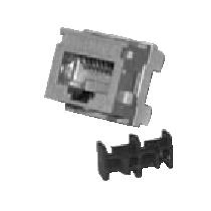 CONECTOR JACK BELDEN CAT6 AX101321 NEGRO   RJ45  T568A