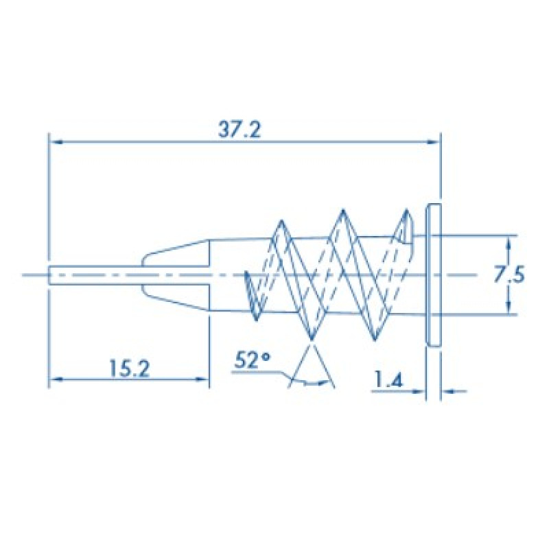Thorsman 1301-01100 clavija 100 pieza(s) Alrededor image 3
