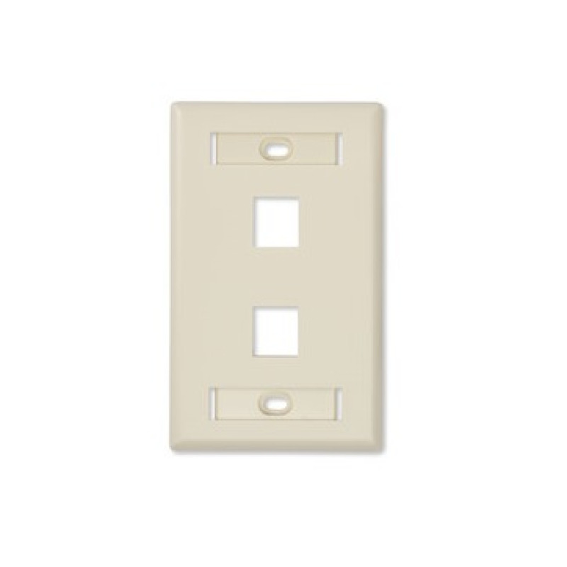 Belden AX103923 placa de pared o cubierta de interruptor Almendra