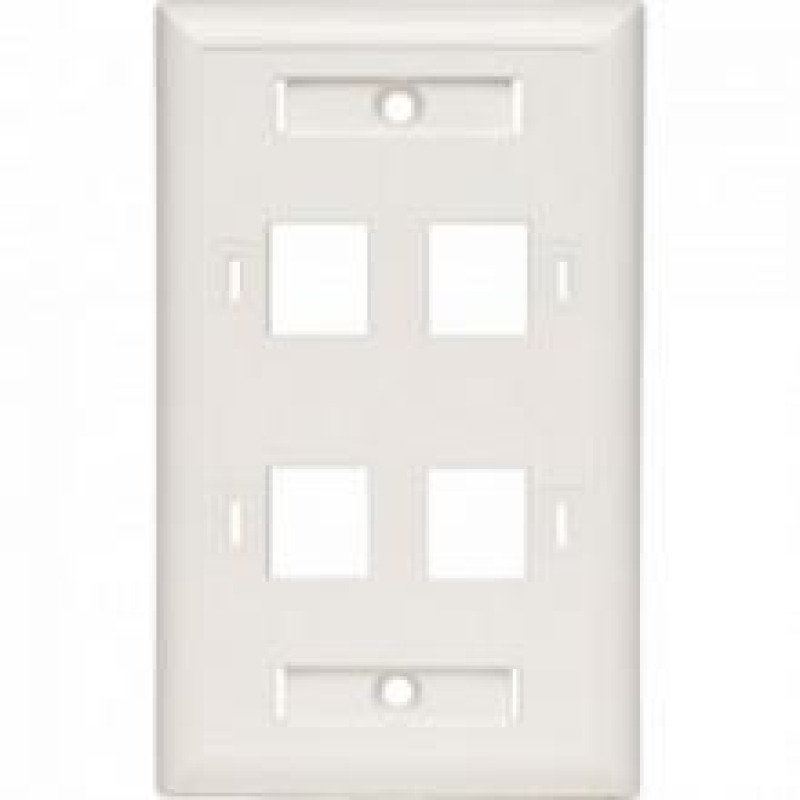 Belden AX102249 placa de pared o cubierta de interruptor Blanco