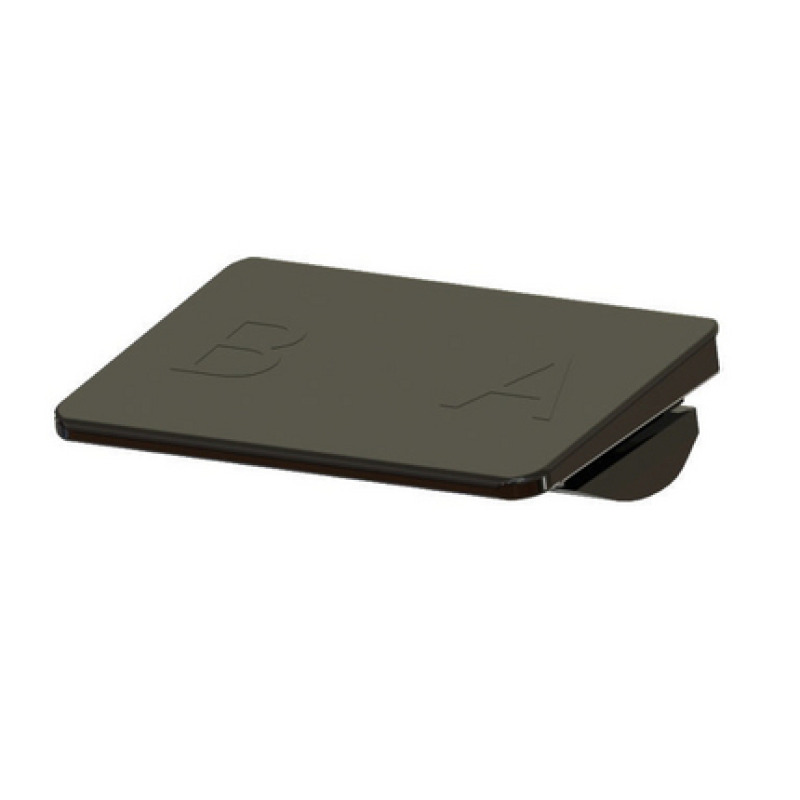 Belden FXBUCLLDB25N soporte para manguito de identificación de conductores Negro 7.95 mm 25 pieza(s)