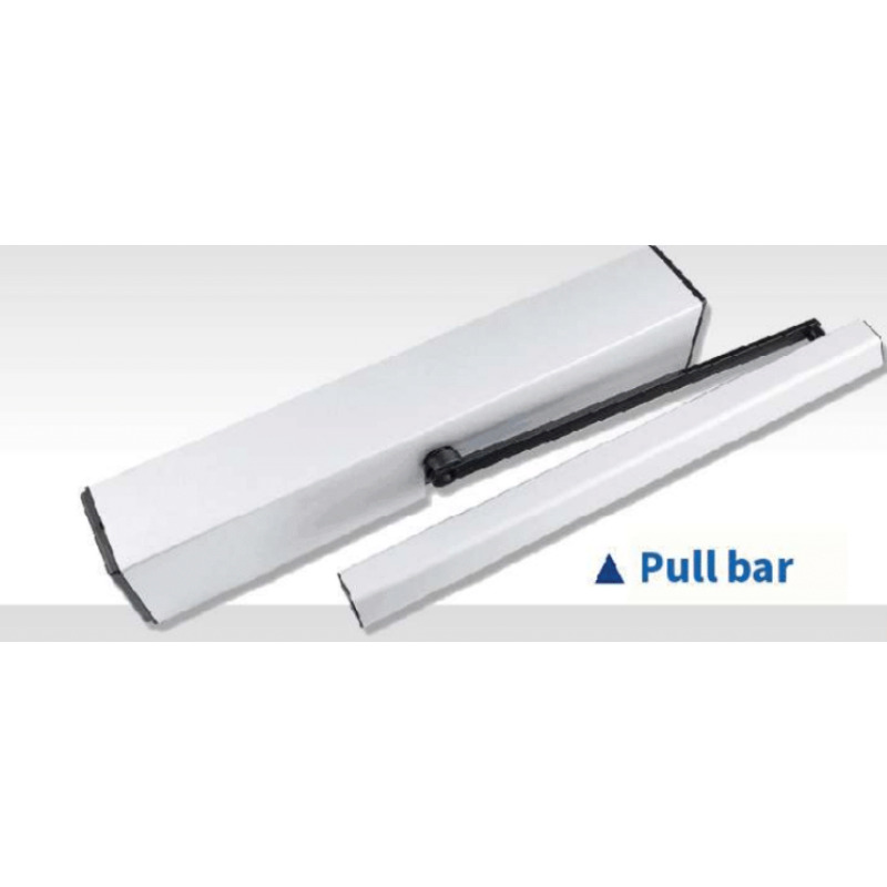 Axceze AX-PULLBAR muelle para puertas Universal Cierre de puerta montado sobre la superficie (brazo normal) Blanco
