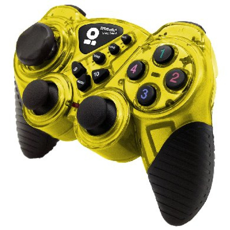 BRobotix 751899Y control de juego Negro, Oro USB Gamepad Analógico/Digital PC image 4