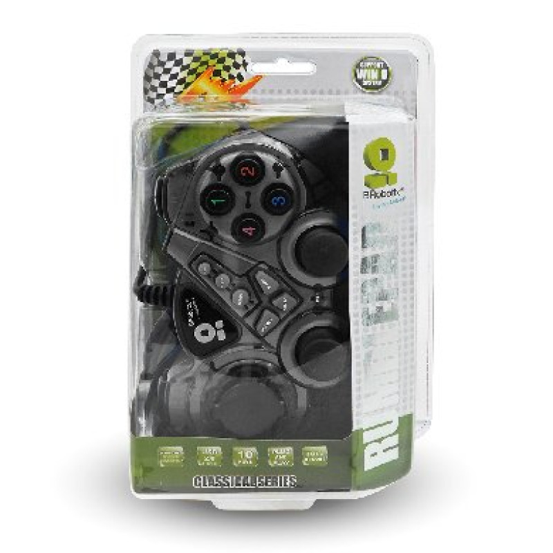 BRobotix 751899G control de juego Gris USB 2.0 Gamepad PC, Playstation 3 image 5