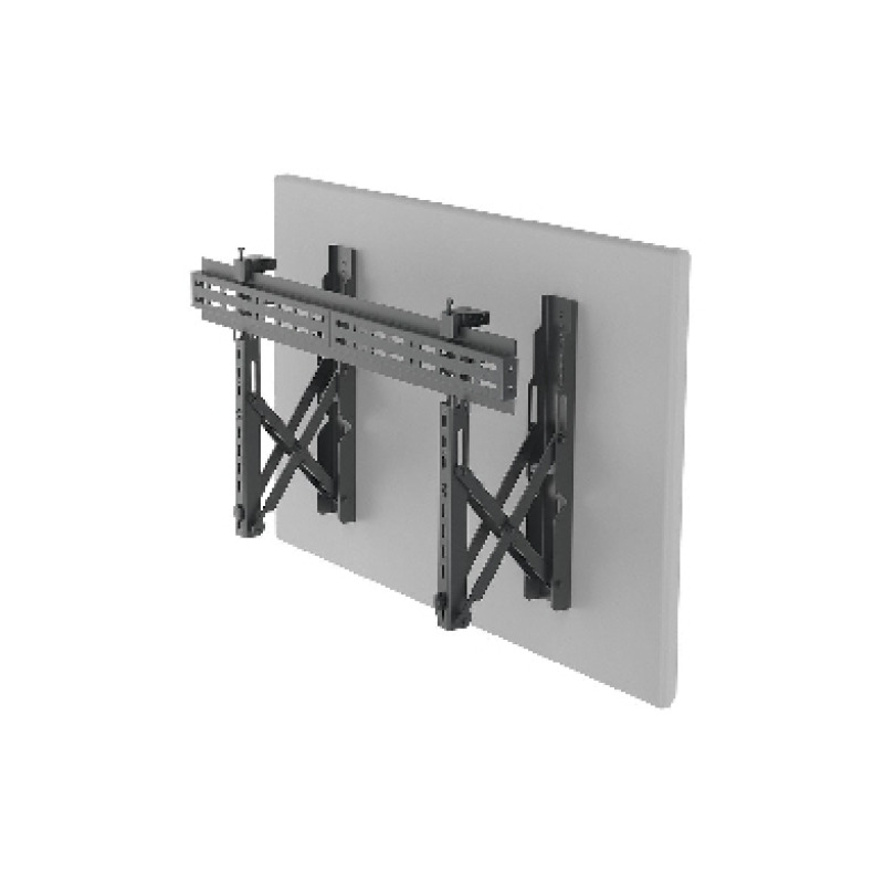 BRobotix 051733 soporte para pantalla de señalización 177.8 cm (70") Negro image 3