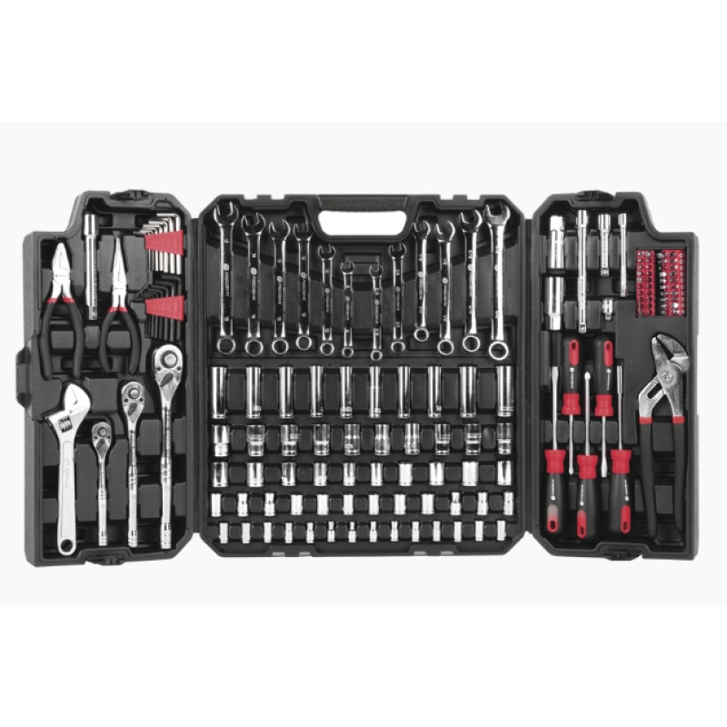 Juego de Herramientas con 144 piezas totales Pulgadas  Milimétricas Presentación Maletín