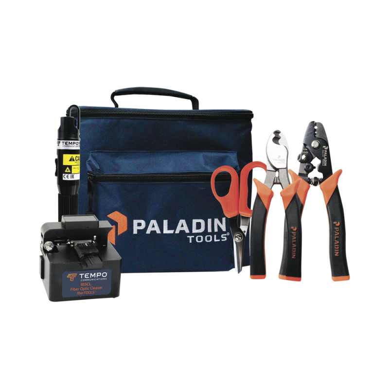 Kit de Herramientas para Terminación de conectores de Fibra Óptica Prepulidos con cleaver de 2 pasos
