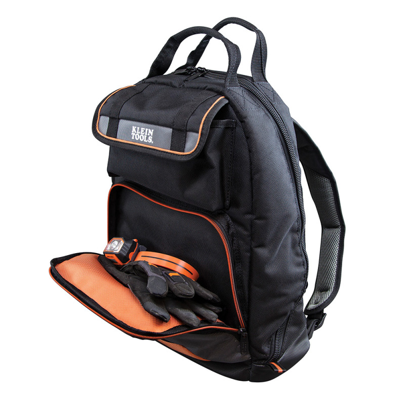Mochila para Herramientas Tradesman Pro de 445 cm en Color Negro con 35 Bolsillos No incluye herramientas image 8