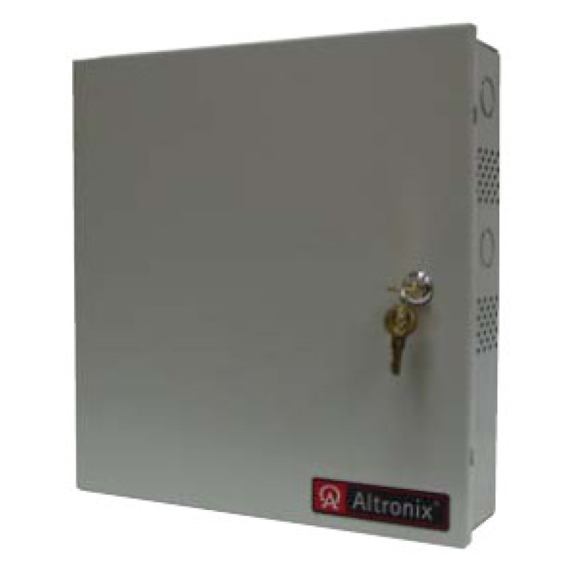 Fuente de Poder ALTRONIX de 24 Vcc 10 Amper / 1 salida / Ideal para aplicaciones de Control Acceso/Intrusión / CCTV / Con voltaje de entrada de 115 Vca / Con capacidad de baterías de respaldo / Requieren baterías