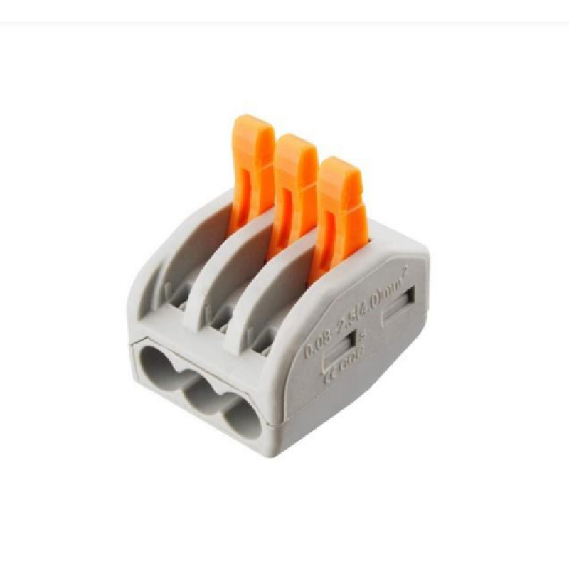 Conector Compacto para 1 Cable de Entrada 2 Cables de Salida / Cables Compatibles 12AWG28AWG image 3