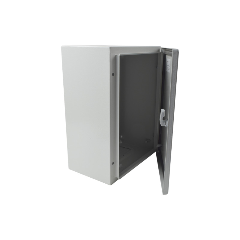 Gabinete de Acero IP66 Uso en Intemperie 300 x 400 x 200 mm con Placa Trasera Interior de Metal y Compuerta Inferior Atornillable Incluye Chapa y Llave T image 6