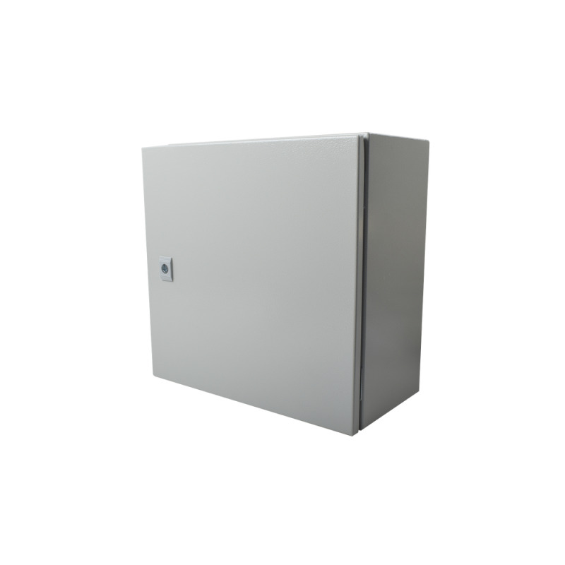Gabinete de Acero IP66 Uso en Intemperie 400 x 400 x 200 mm con Placa Trasera Interior de Metal y Compuerta Inferior Atornillable Incluye Chapa y Llave T image 6