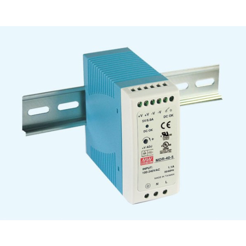 Fuente de poder Industrial Riel Din 24Vcc 40W