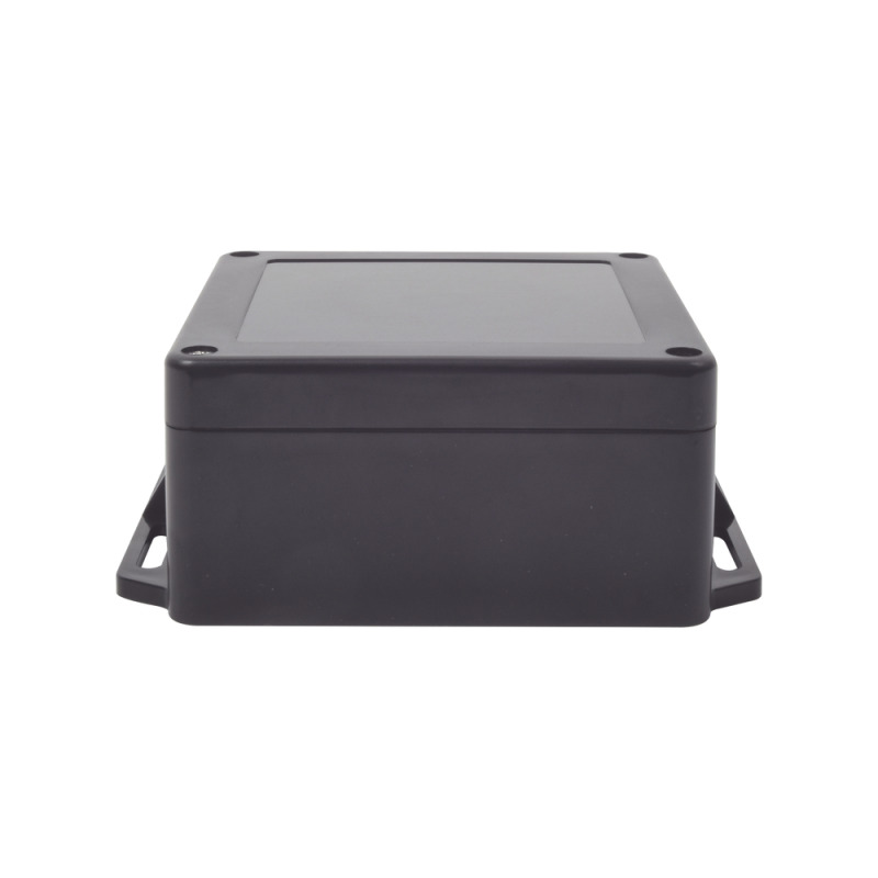 Gabinete Plástico Negro para Exterior IP65 de 120 x 120 x 60 mm Cierre por Tornillos image 2