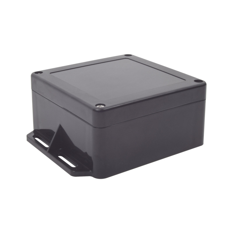 Gabinete Plástico Negro para Exterior IP65 de 120 x 120 x 60 mm Cierre por Tornillos image 7