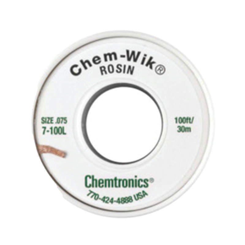 Rollo de Desoldar Chemtronics 100 ft 30 mts 0075 inches