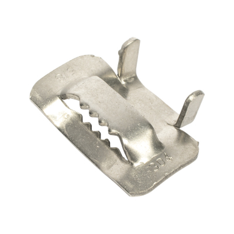 Hebilla de Acero Inoxidable T 5/8 100 piezas