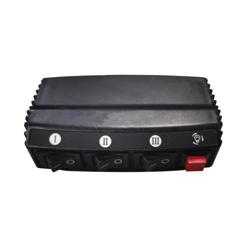 Switch de 4 interruptores para Encendido/Apagado y Control de patrones de destello