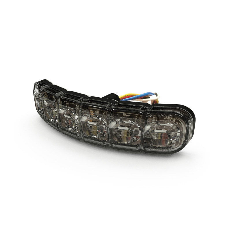 Luz perimetral  12 LED Ultra Brillantes Dual Color Ambar / Claro