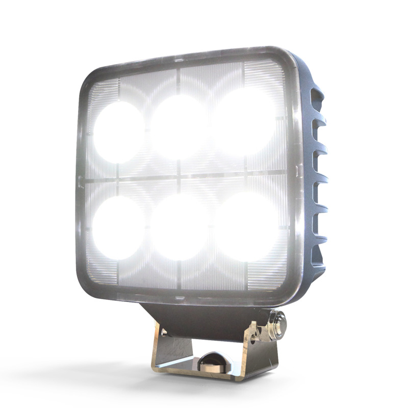 Luz de trabajo de 6 LED 1224 Vcc 2800 lumenes