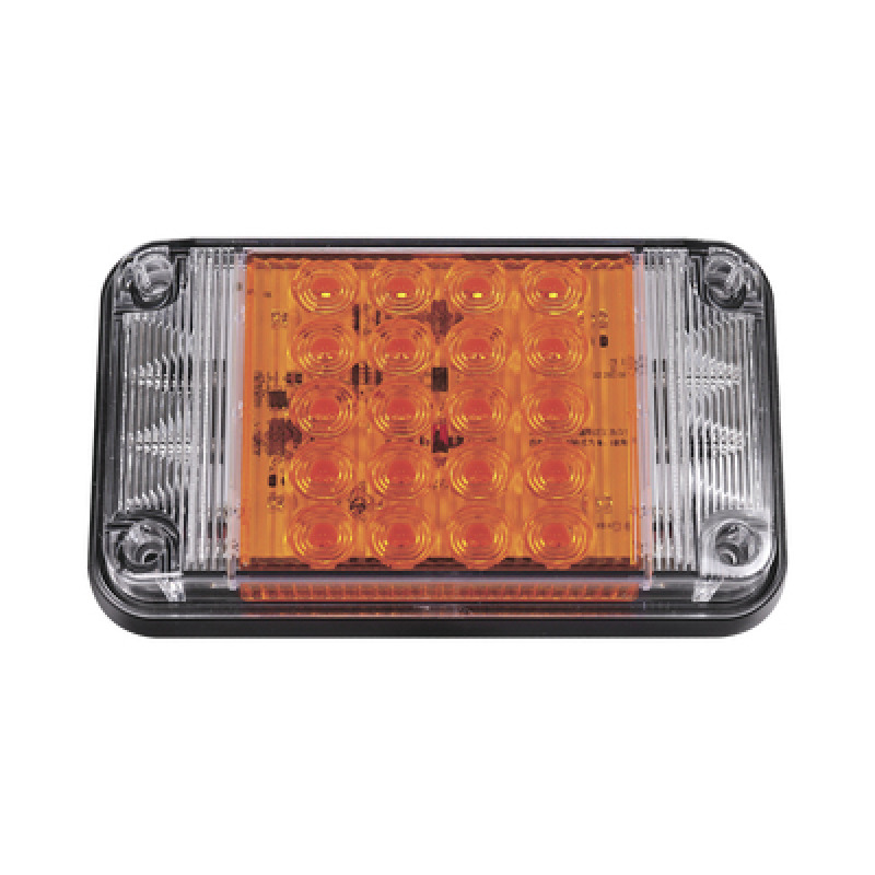 Luz de Advertencia de 7X4 Color Ámbar Con Luces de Trabajo Ideal para Ambulancias image 3