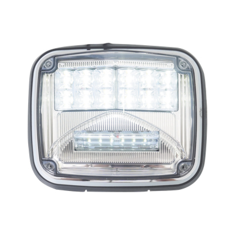 Luz de advertencia de 8 X 6 Color Claro Con Luz de Trabajo Clara Ideal para Ambulancias image 3