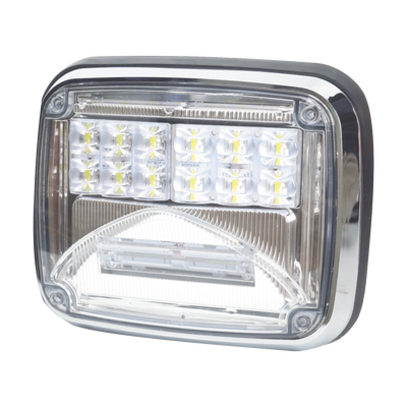 Luz de advertencia de 8 X 6 Color Claro Con Luz de Trabajo Clara Ideal para Ambulancias image 6