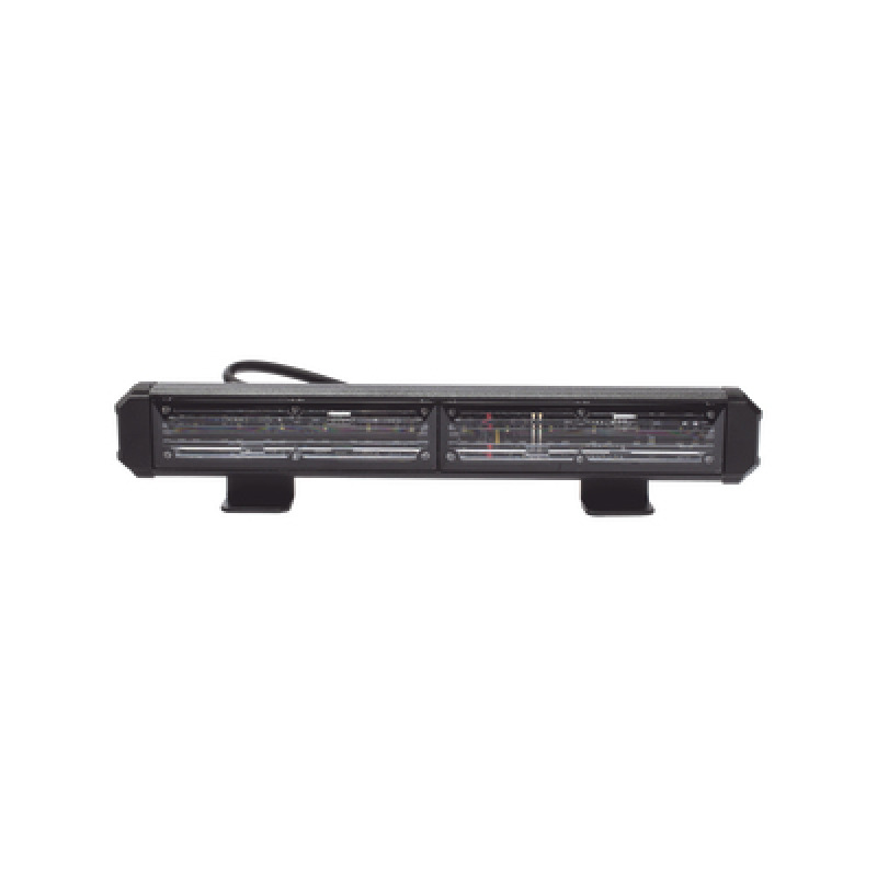 Barra de Luz de Advertencia 2 Módulos de 6 LED 11 Pulgadas Clara