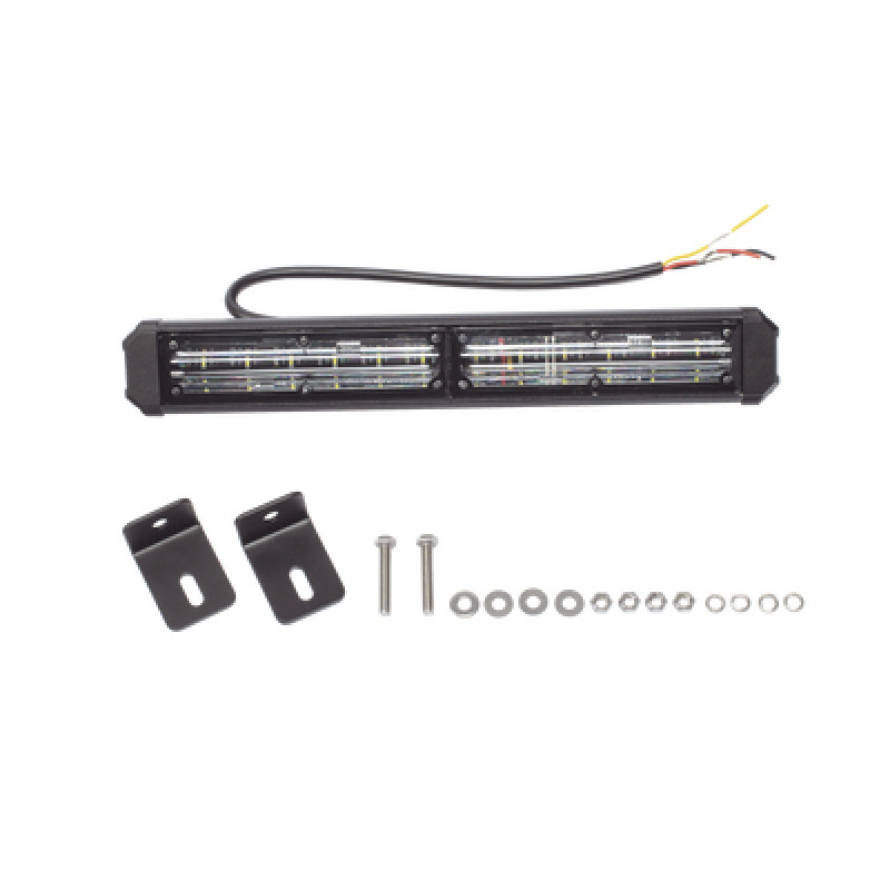 Barra de Luz de Advertencia 2 Módulos de 6 LED 11 Pulgadas Clara image 6