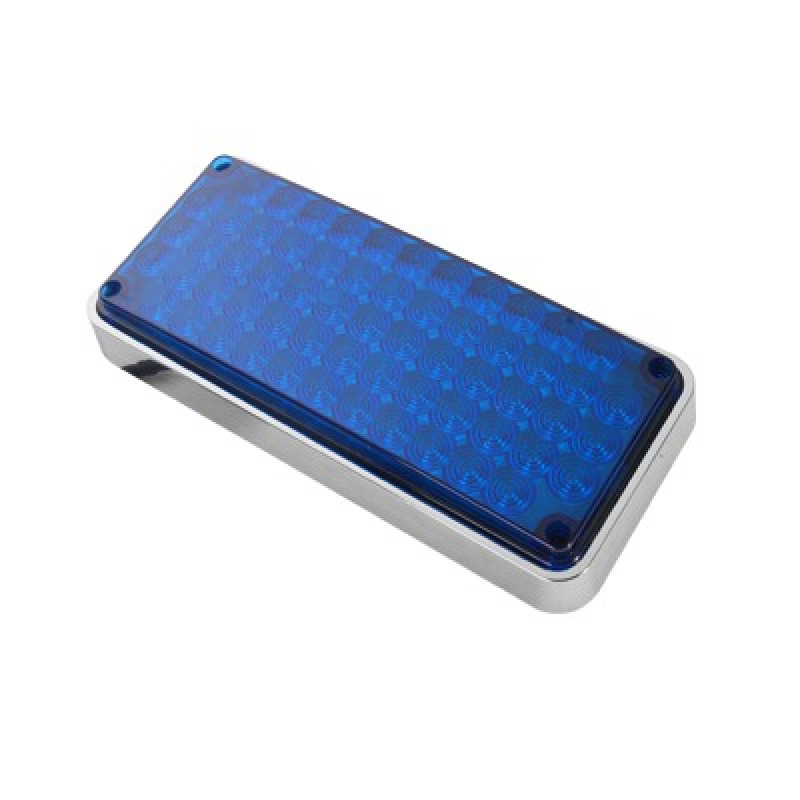 Luz de advertencia de 7x3 Color Azul Ideal para ambulancias