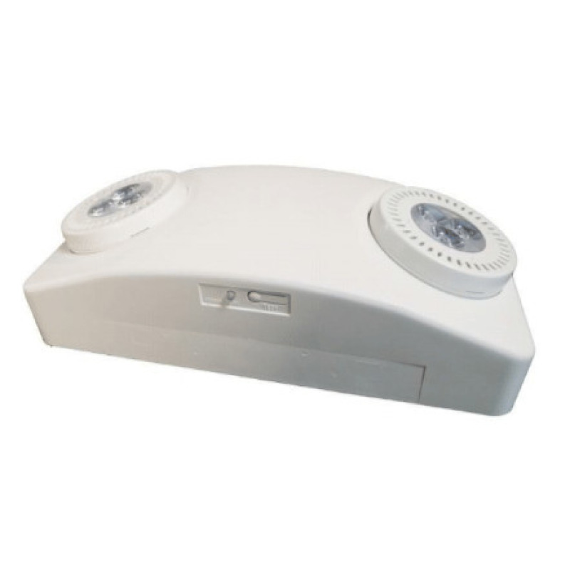 Luz de Emergencia Dual LED /520lm/uso rudo/montaje en pared o techo/batería de respaldo incluida