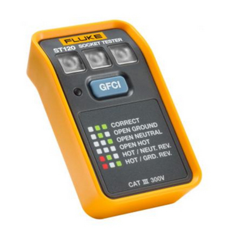 Probador de Tomacorriente Eléctrico Estándar o GFCI Con LEDs de Alto Brillo y Gráfico Incluido Para Verificar Rápida y Fácilmente el Cableado image 3