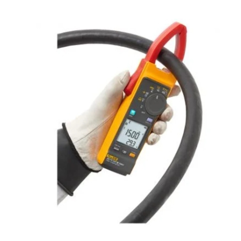 Pinza Amperimétrica de Corriente CC/CA de Verdadero Valor Eficaz con iFlex CAT III 1500 V Ideal para Sistemas Solares Eólicos Baterías Inversor etc image 3