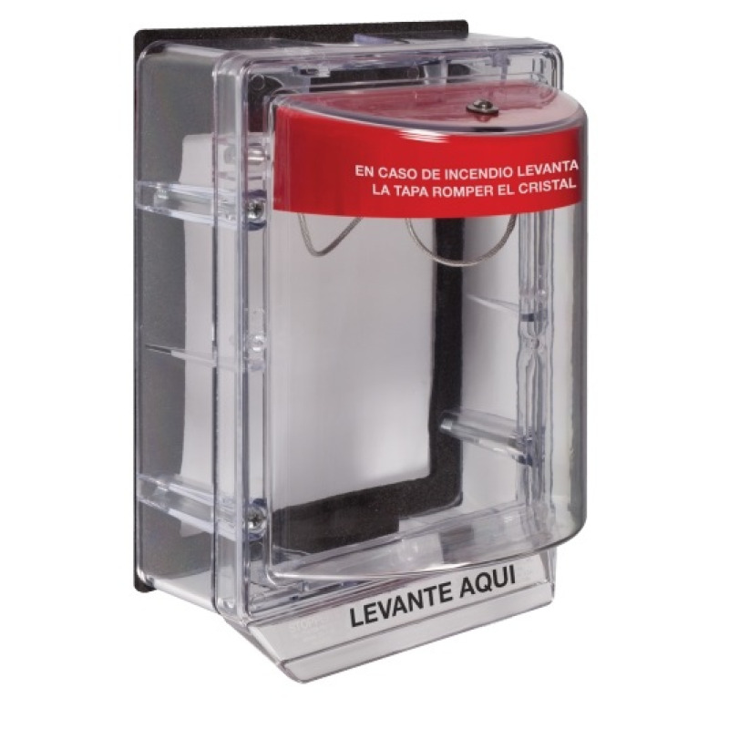 Cubierta Protectora para climas húmedos sin sirena con espaciador Texto en español