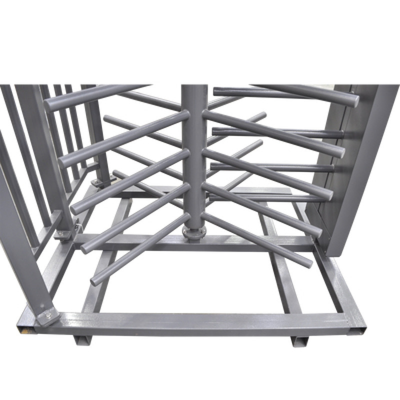 Torniquete Sencillo / Cuerpo Completo / Interior/Exterior / 100 Acero con Pintura Gris / EJE CENTRAL con Pintura Gris / Acabado de Lujo / Alto Tráfico image 4