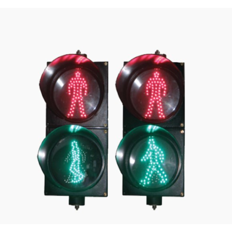 Semáforo Peatonal  Indicador Alto / Siga estático / Diámetro 20 Cms