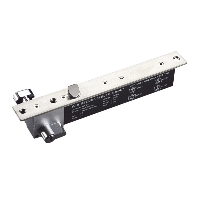 Cerradura Eléctrica de Perno con apertura  manual en Caso de Emergencia