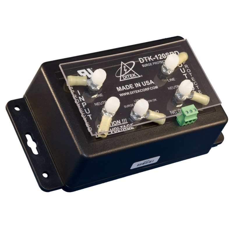Dispositivo de Protección Contra Sobretensiones de 120 VCA con Salida de Relevador para Paneles de Incendio Paneles de Control o Equipo Crítico