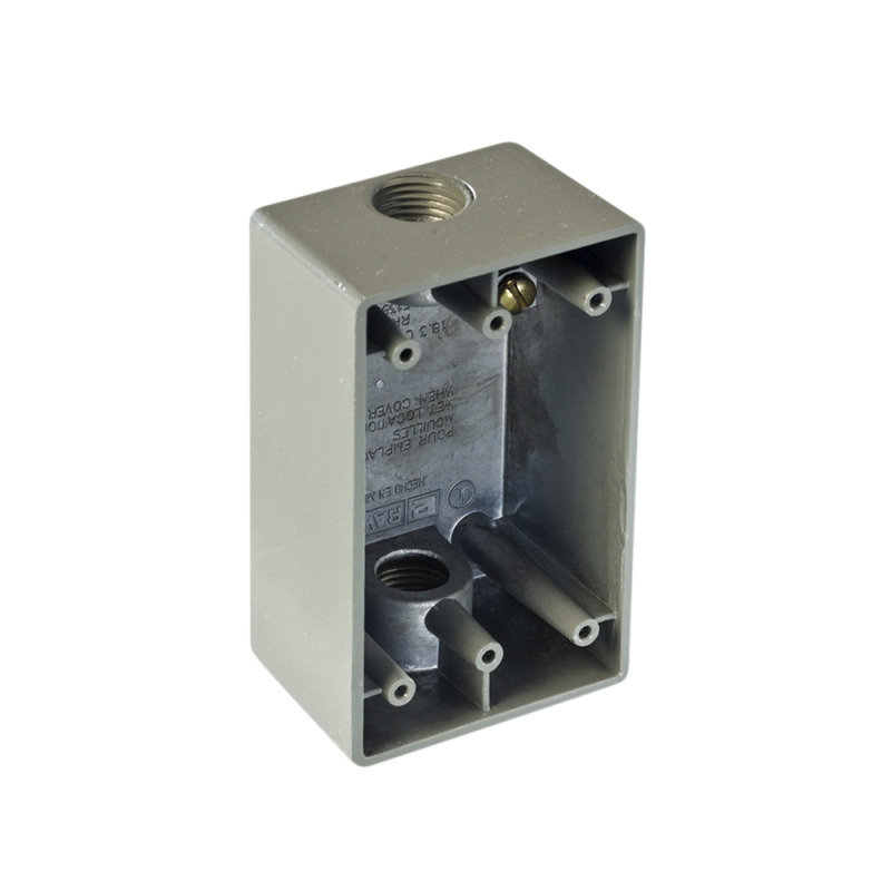 Caja Condulet FS de 3/4 1905 mm con dos bocas a prueba de intemperie