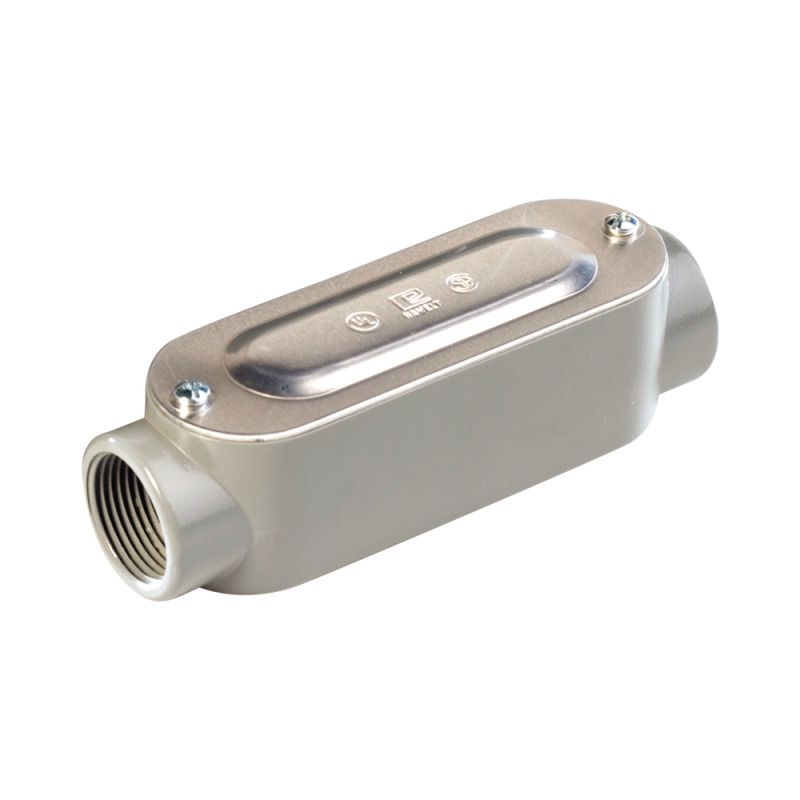 Caja Condulet tipo C de 1 254 mm Incluye tapa y tornillos